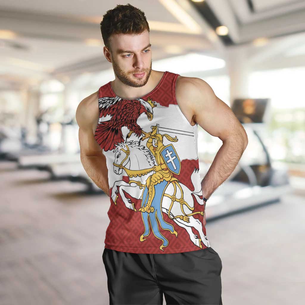 Poland-Lithuania Folk Patterns Men Tank Top