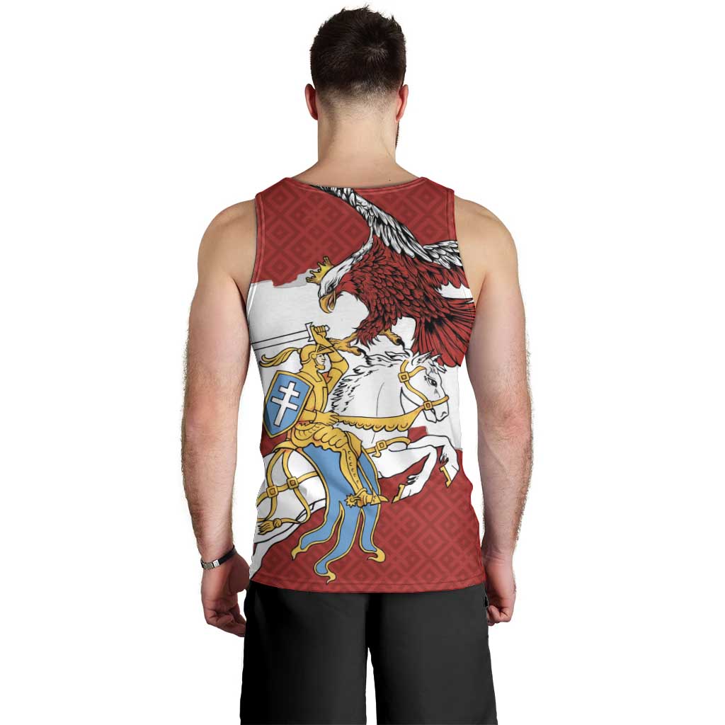 Poland-Lithuania Folk Patterns Men Tank Top