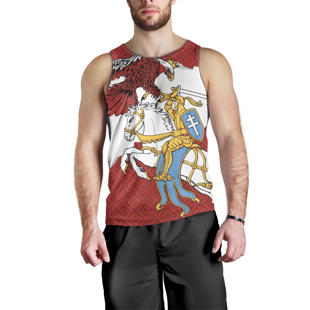 Poland-Lithuania Folk Patterns Men Tank Top
