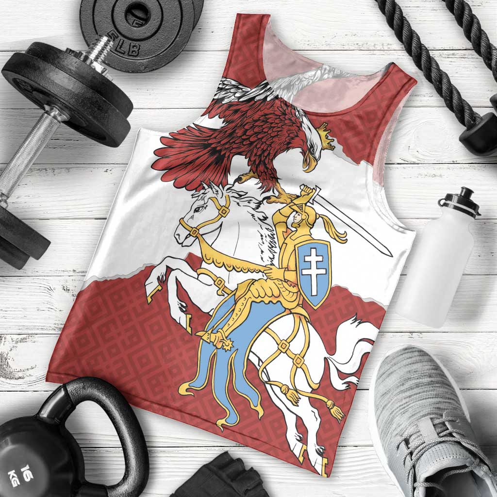 Poland-Lithuania Folk Patterns Men Tank Top