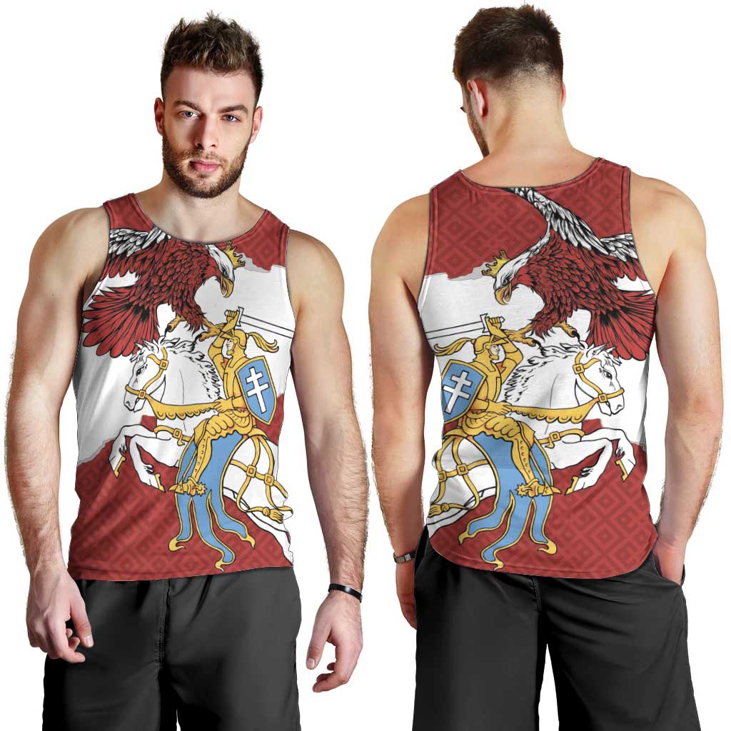 Poland-Lithuania Folk Patterns Men Tank Top