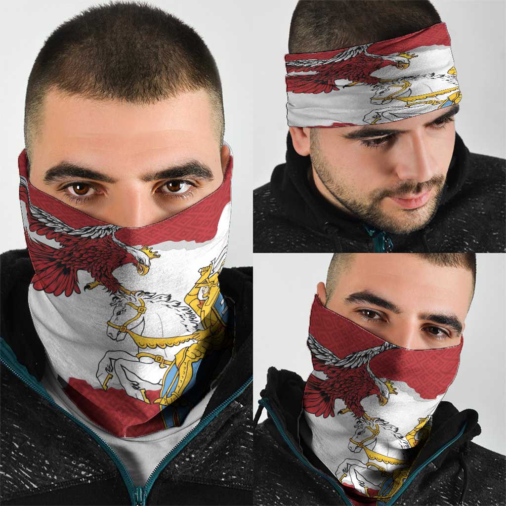 Poland-Lithuania Folk Patterns Neck Gaiter