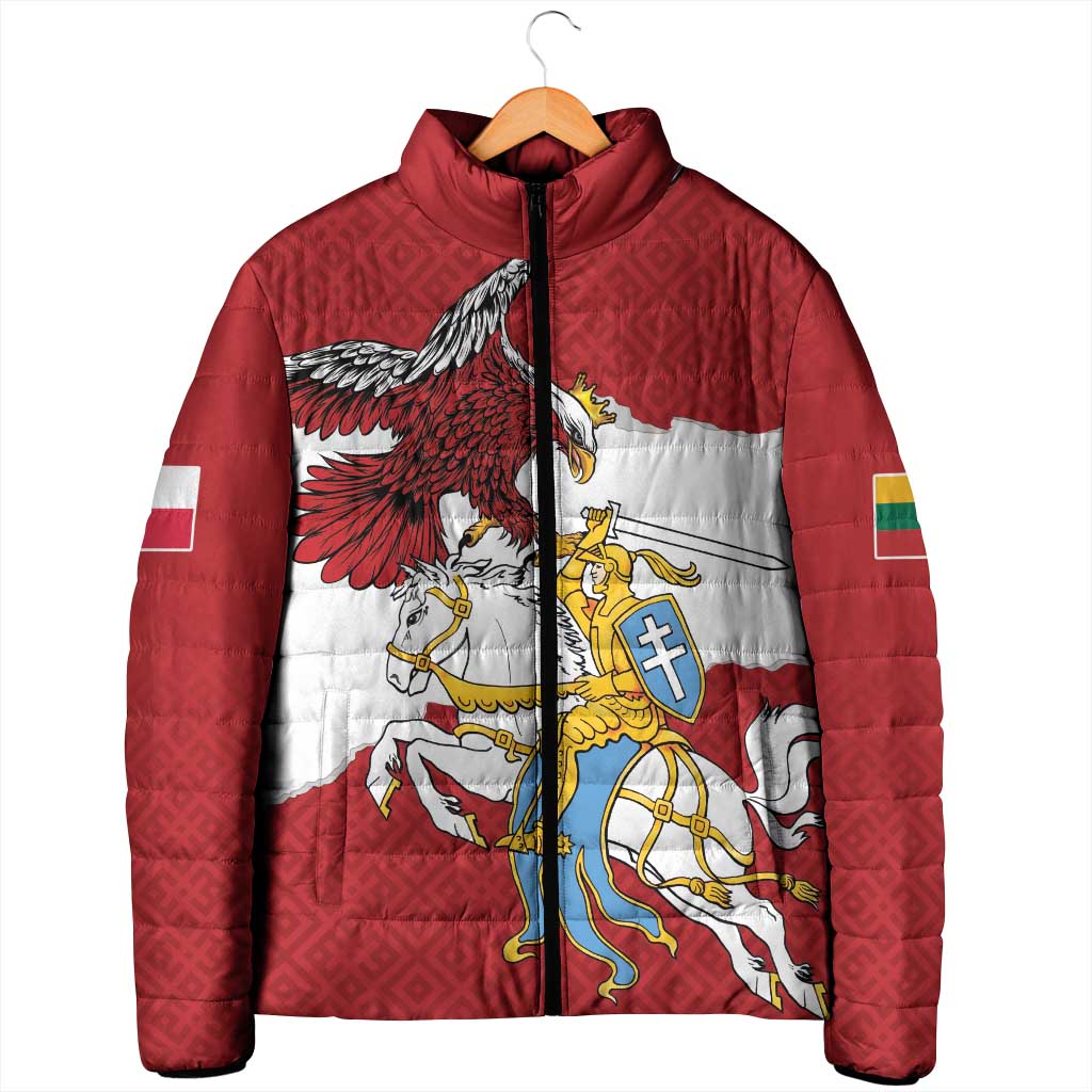 Poland-Lithuania Folk Patterns Padded Jacket