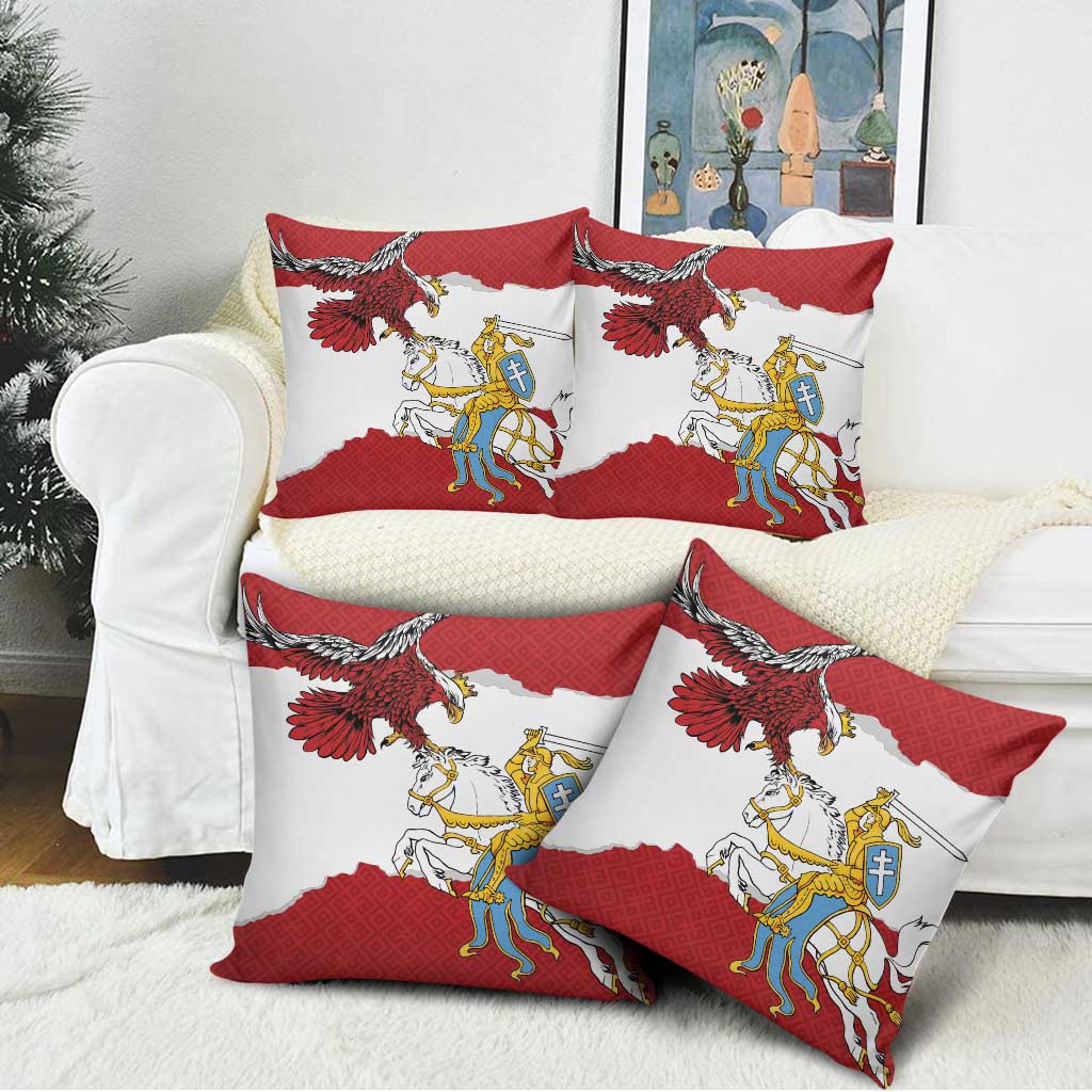 Poland-Lithuania Folk Patterns Pillow Cover