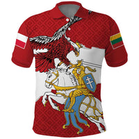Poland-Lithuania Folk Patterns Polo Shirt
