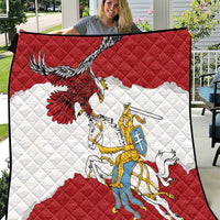 Poland-Lithuania Folk Patterns Quilt