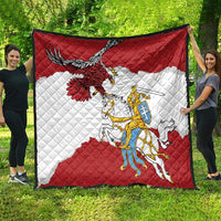 Poland-Lithuania Folk Patterns Quilt