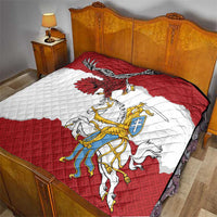Poland-Lithuania Folk Patterns Quilt