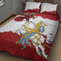 Poland-Lithuania Folk Patterns Quilt Bed Set