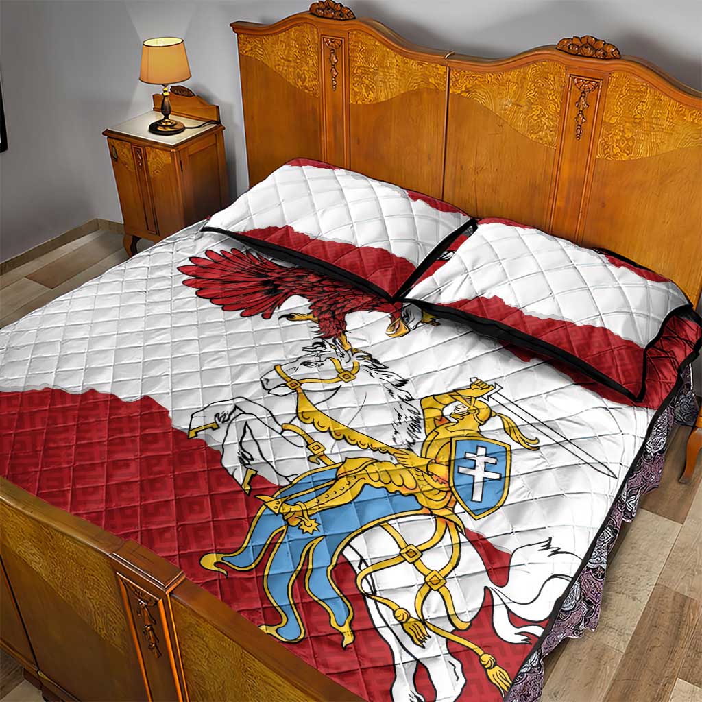 Poland-Lithuania Folk Patterns Quilt Bed Set
