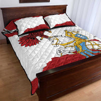 Poland-Lithuania Folk Patterns Quilt Bed Set