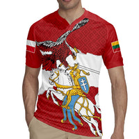 Poland-Lithuania Folk Patterns Rugby Jersey