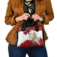 Poland-Lithuania Folk Patterns Shoulder Handbag