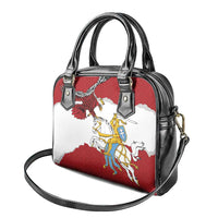 Poland-Lithuania Folk Patterns Shoulder Handbag