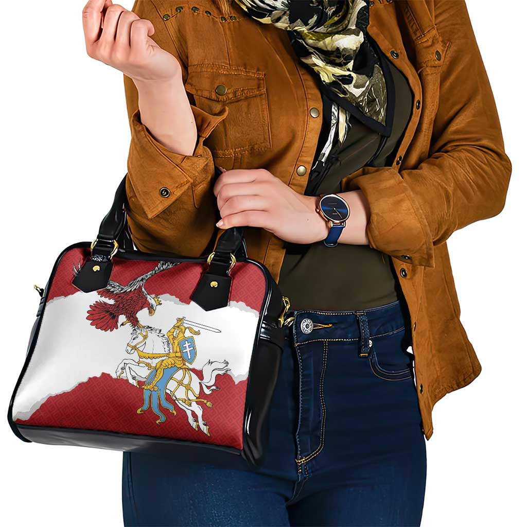 Poland-Lithuania Folk Patterns Shoulder Handbag