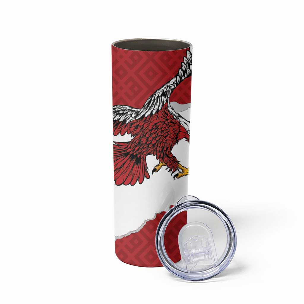 Poland-Lithuania Folk Patterns Skinny Tumbler