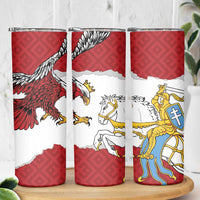 Poland-Lithuania Folk Patterns Skinny Tumbler