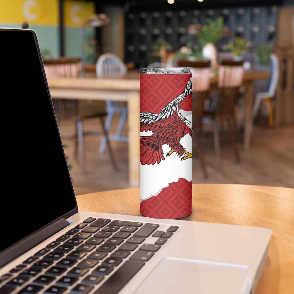 Poland-Lithuania Folk Patterns Skinny Tumbler