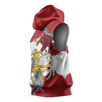 Poland-Lithuania Folk Patterns Sleeveless Hoodie