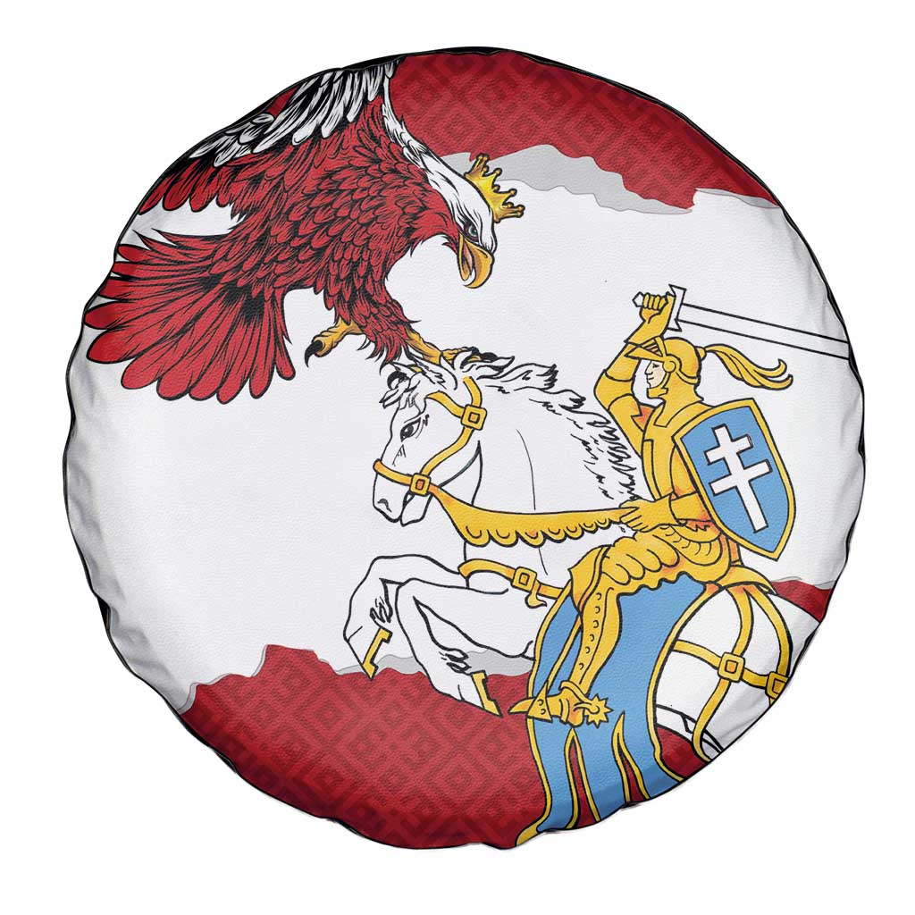 Poland-Lithuania Folk Patterns Spare Tire Cover