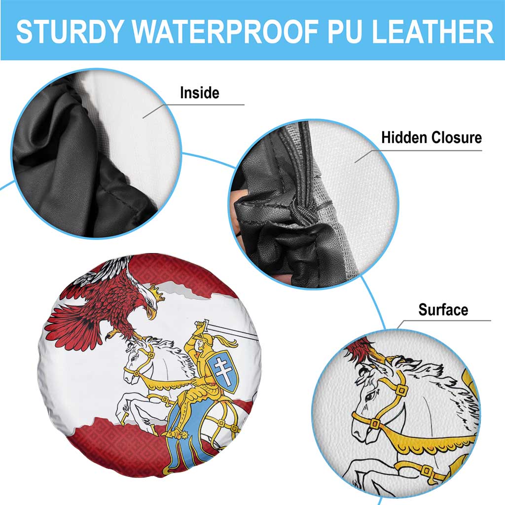 Poland-Lithuania Folk Patterns Spare Tire Cover