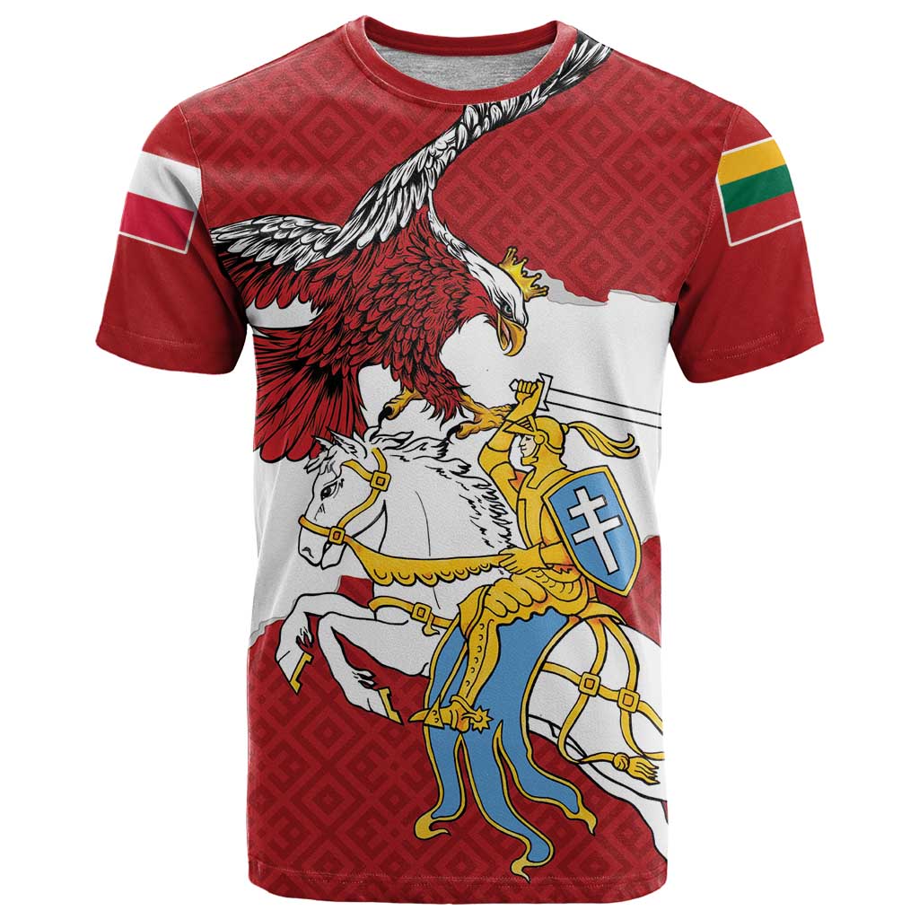 Poland-Lithuania Folk Patterns T Shirt