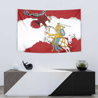 Poland-Lithuania Folk Patterns Tapestry