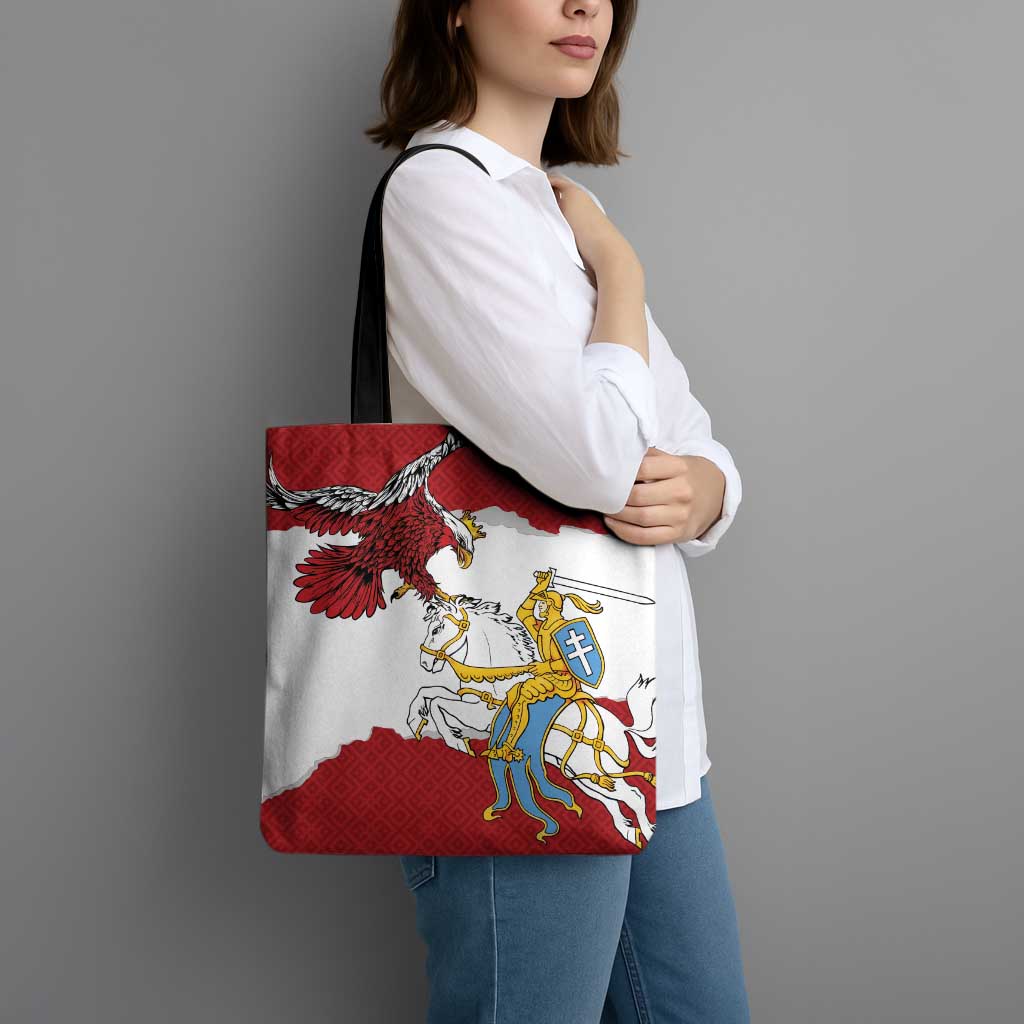 Poland-Lithuania Folk Patterns Tote Bag