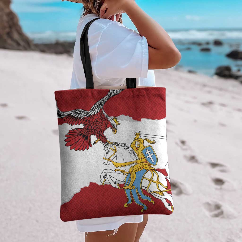 Poland-Lithuania Folk Patterns Tote Bag
