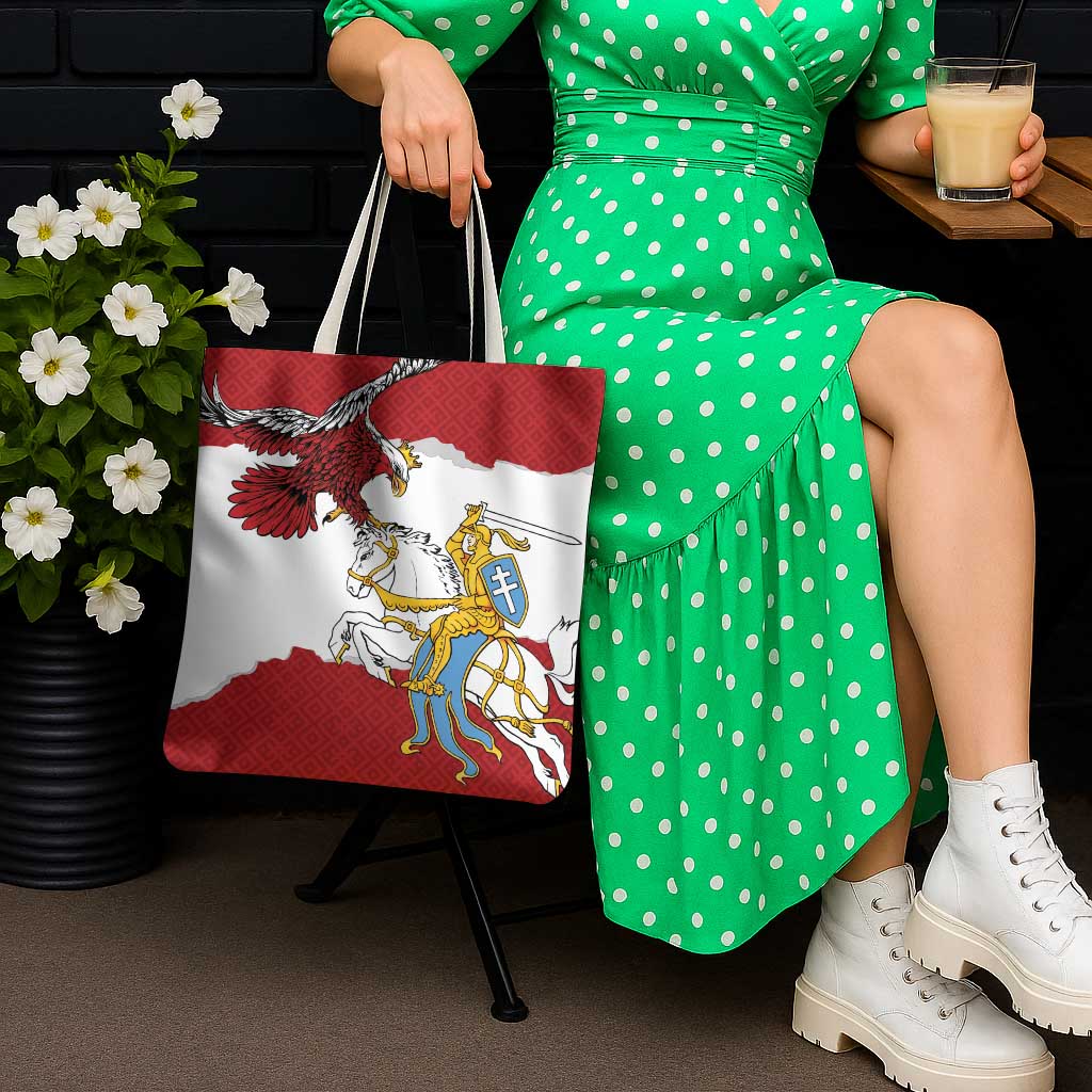 Poland-Lithuania Folk Patterns Tote Bag