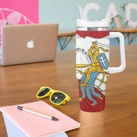 Poland-Lithuania Folk Patterns Tumbler With Handle