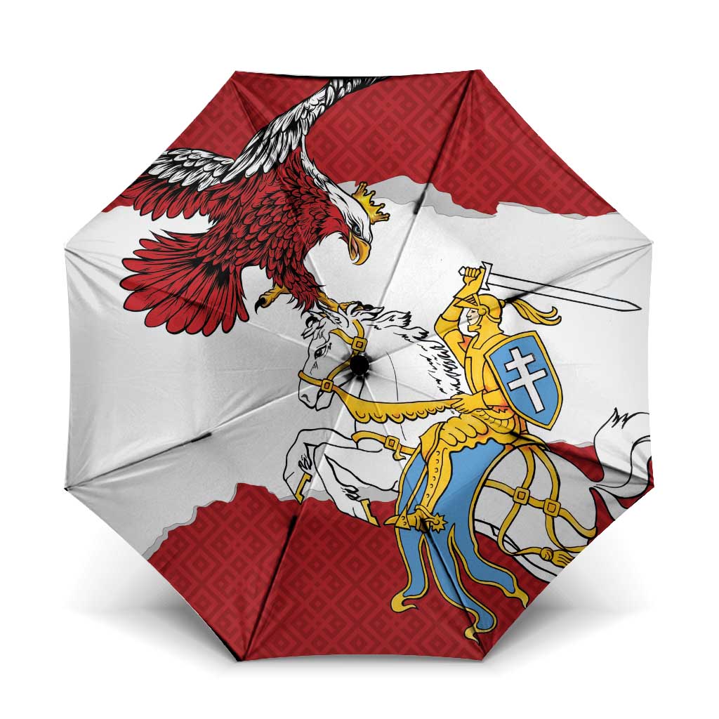 Poland-Lithuania Folk Patterns Umbrella