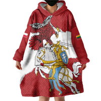 Poland-Lithuania Folk Patterns Wearable Blanket Hoodie