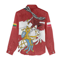 Poland-Lithuania Folk Patterns Women Casual Shirt