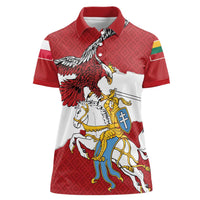 Poland-Lithuania Folk Patterns Women Polo Shirt