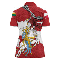 Poland-Lithuania Folk Patterns Women Polo Shirt