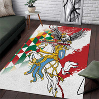 Poland-Lithuania Vytis and Royal Eagle Area Rug