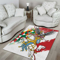 Poland-Lithuania Vytis and Royal Eagle Area Rug