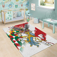 Poland-Lithuania Vytis and Royal Eagle Area Rug