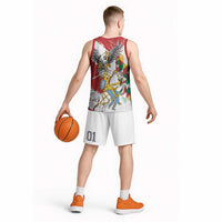 Poland-Lithuania Vytis and Royal Eagle Basketball Jersey