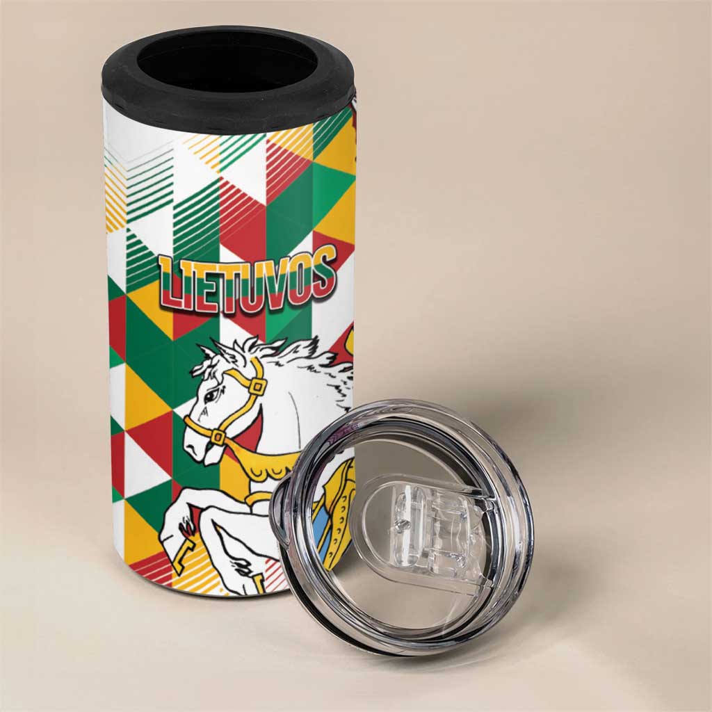 Poland-Lithuania Vytis and Royal Eagle 4 in 1 Can Cooler Tumbler