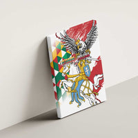 Poland-Lithuania Vytis and Royal Eagle Canvas Wall Art