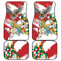 Poland-Lithuania Vytis and Royal Eagle Car Mats