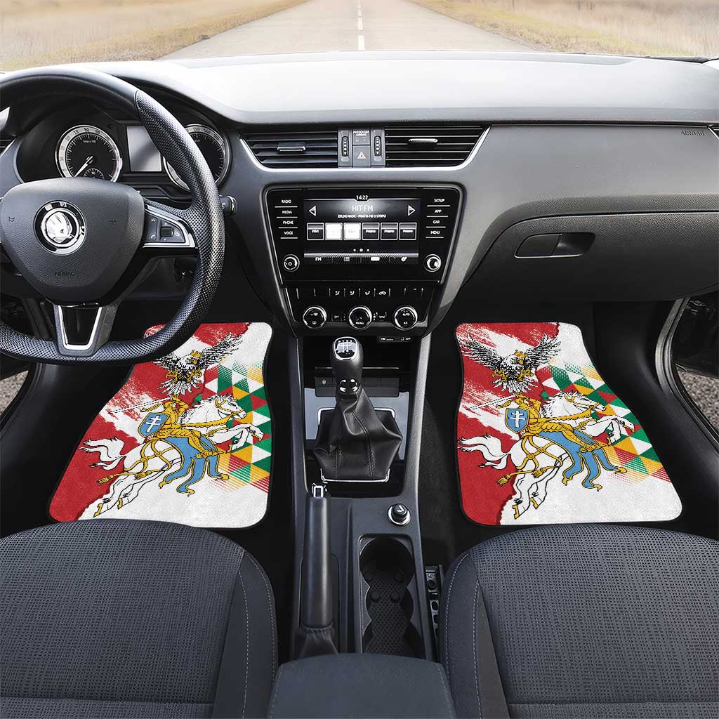 Poland-Lithuania Vytis and Royal Eagle Car Mats
