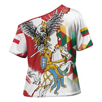 Poland-Lithuania Vytis and Royal Eagle Cross Shoulder Shirt