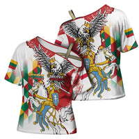 Poland-Lithuania Vytis and Royal Eagle Cross Shoulder Shirt