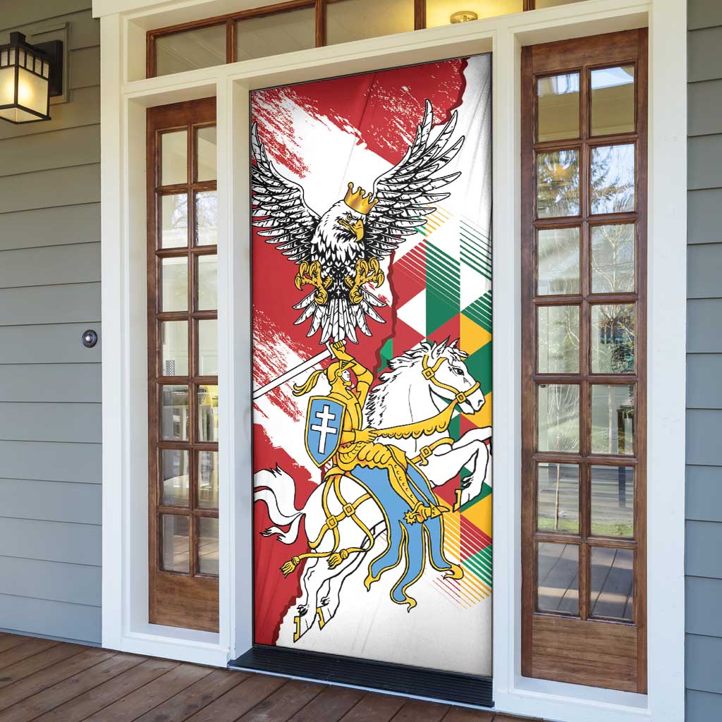 Poland-Lithuania Vytis and Royal Eagle Door Cover
