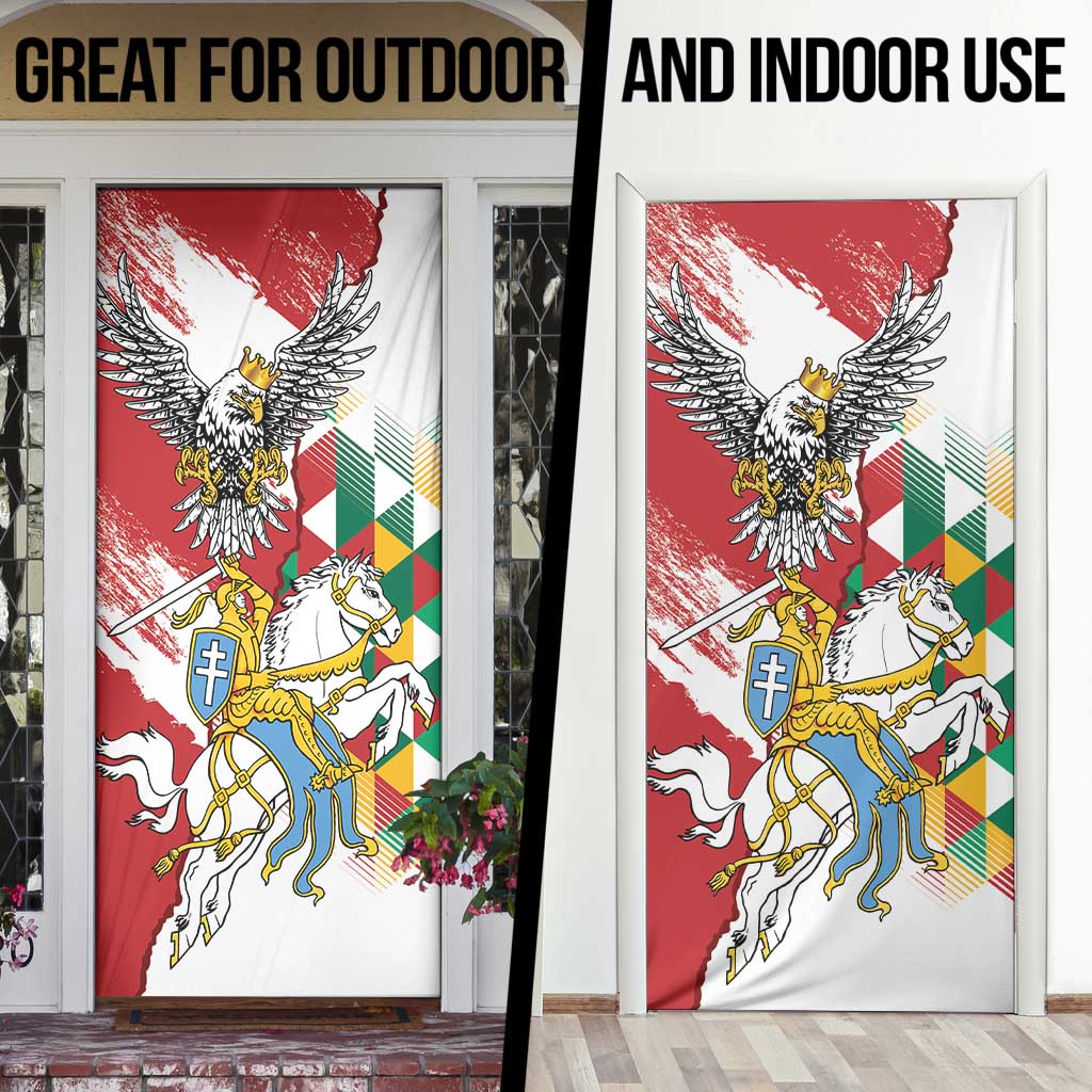 Poland-Lithuania Vytis and Royal Eagle Door Cover