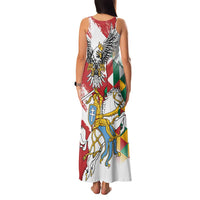 Poland-Lithuania Vytis and Royal Eagle Family Matching Tank Maxi Dress and Hawaiian Shirt