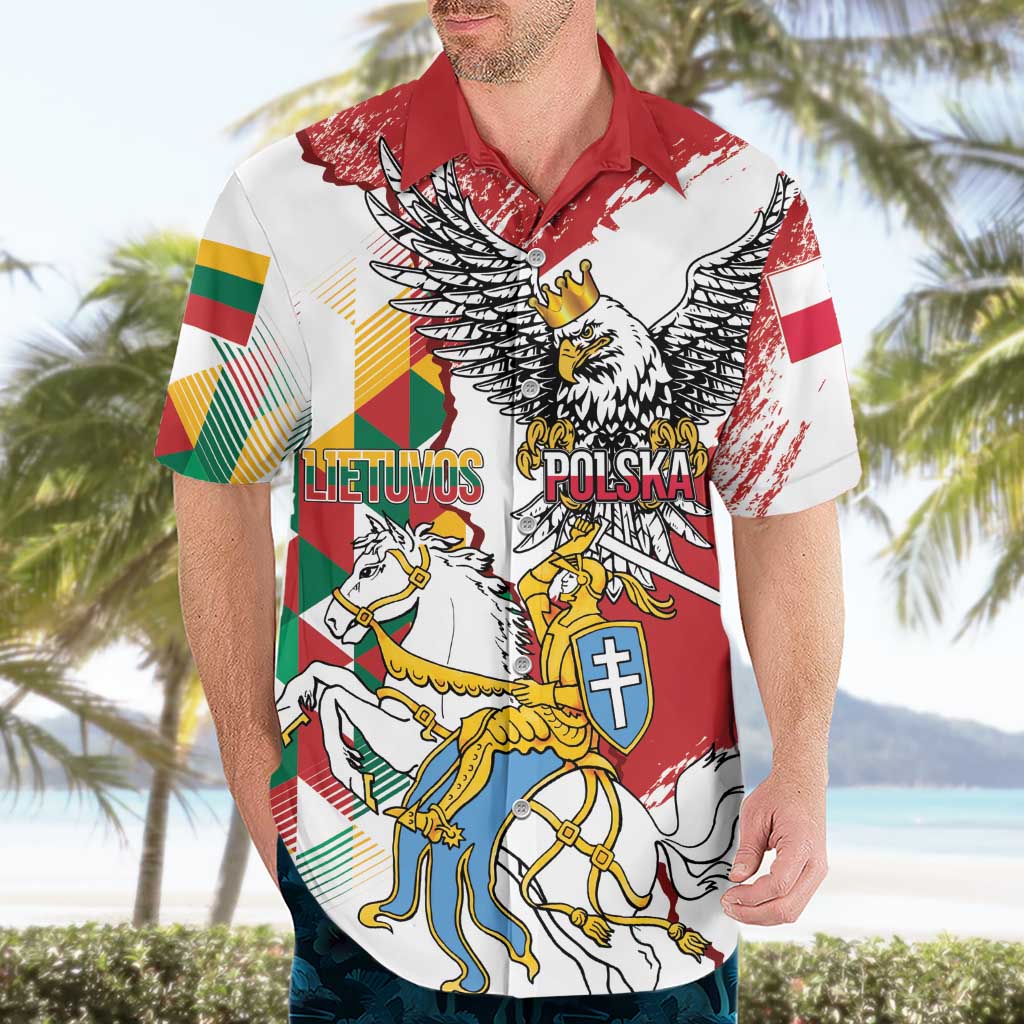 Poland-Lithuania Vytis and Royal Eagle Hawaiian Shirt